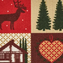 Becquet Tapis de cuisine motif Noël< Tapis D'Entrée, Tapis De Cuisine|Idées Cuisine
