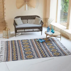 Becquet Tapis jacquard motifs tuftés< Rideau Et Déco Textile|Tapis
