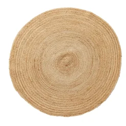 Becquet Tapis rond en jute< Rideau Et Déco Textile|Tapis