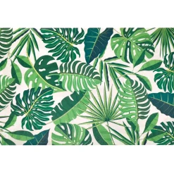 Becquet Tapis vinyle décor végétal< Tapis D'Entrée, Tapis De Cuisine