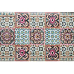 Becquet Tapis vinyle effet mosaïque< Tapis D'Entrée, Tapis De Cuisine