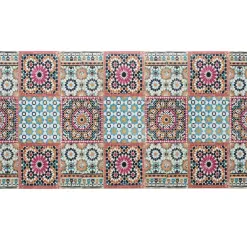 Becquet Tapis vinyle effet mosaïque< Tapis D'Entrée, Tapis De Cuisine