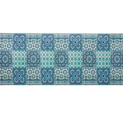 Becquet Tapis vinyle effet mosaïque< Tapis D'Entrée, Tapis De Cuisine