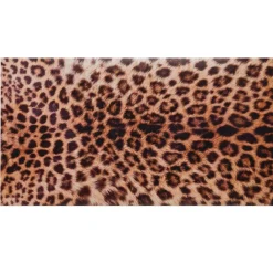Becquet Tapis vinyle motif léopard< Tapis D'Entrée, Tapis De Cuisine
