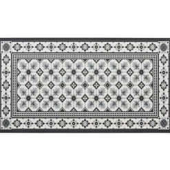 Becquet Tapis vinyle style carreaux de ciment< Tapis D'Entrée, Tapis De Cuisine