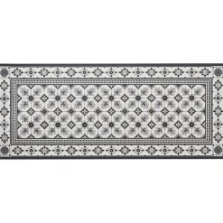 Becquet Tapis vinyle style carreaux de ciment< Tapis D'Entrée, Tapis De Cuisine