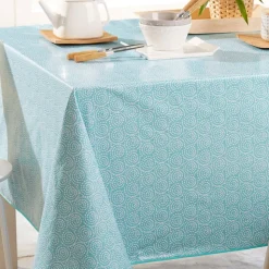 Becquet Toile cirée colorée micro motif< Nappe Tissu Au Mètre|Toile Cirée