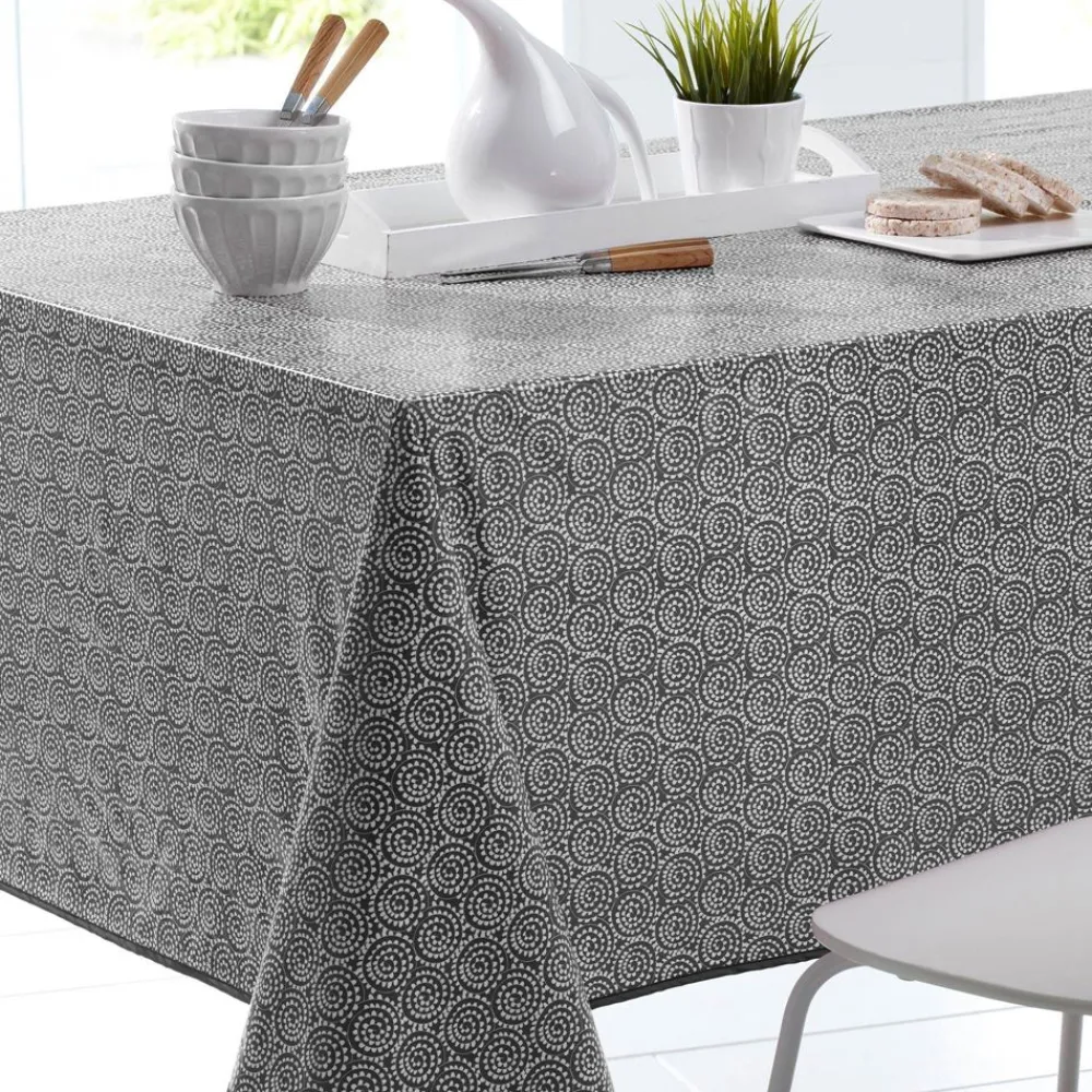 Becquet Toile cirée colorée micro motif< Nappe Tissu Au Mètre|Toile Cirée