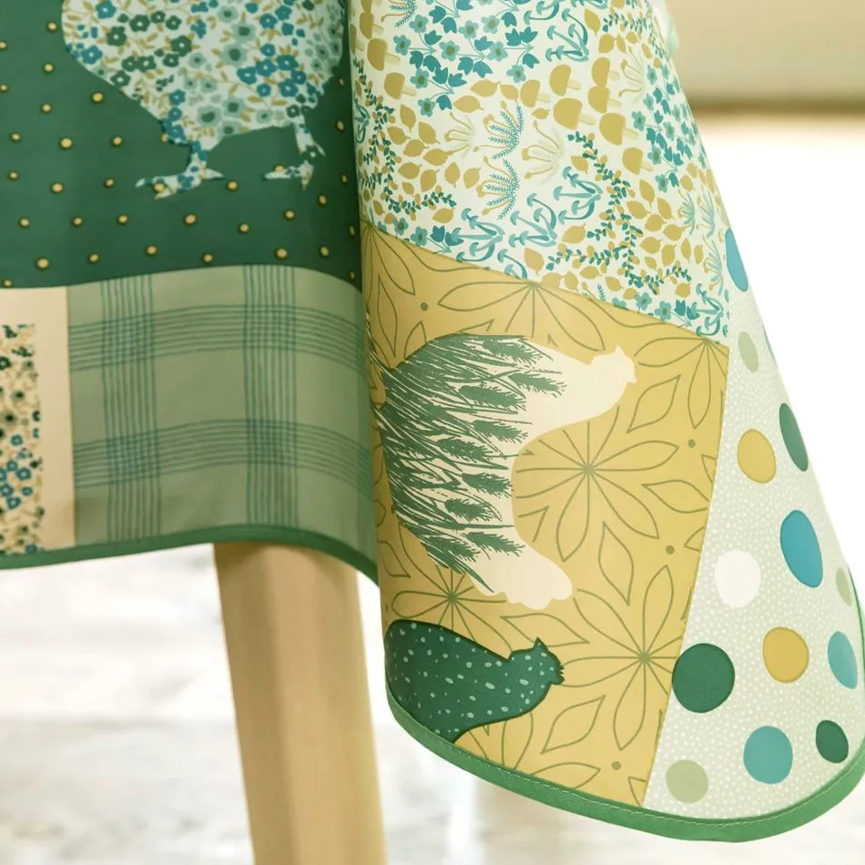 Becquet Toile cirée imprimé poule< Toile Cirée|Nappe Fantaisie