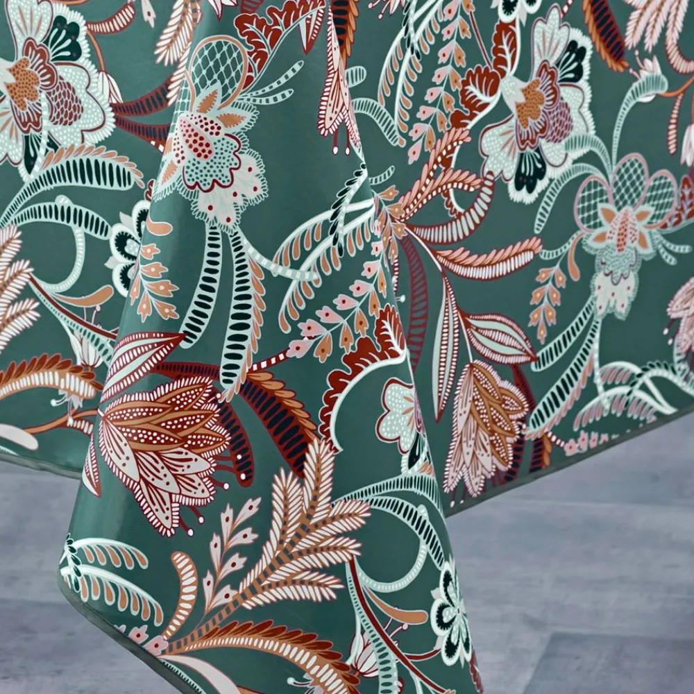 Becquet Toile cirée motif cachemire< Nappe Tissu Au Mètre|Toile Cirée
