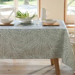 Becquet Toile cirée motif feuillage< Nappe Tissu Au Mètre|Toile Cirée