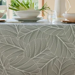 Becquet Toile cirée motif feuillage< Nappe Tissu Au Mètre|Toile Cirée