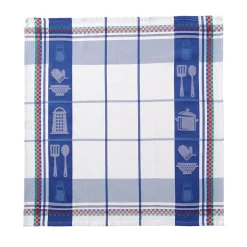 Becquet Torchons en coton jacquard motif ustensiles de cuisine - lot de 3 ou 6< Idées Cuisine|Idées Cuisine