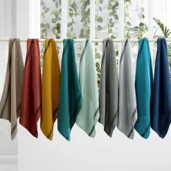 Becquet Torchons en lin colorés - à l'unité ou en lot de 3< Idées Cuisine|Idées Cuisine