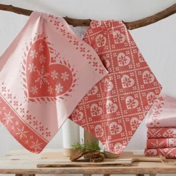 Becquet Torchons jacquard esprit chalet – lot de 2 ou 4 - CRÉATION< Idées Cuisine|Idées Cuisine