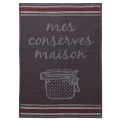 Becquet Torchons jacquard et essuie-mains éponges - motif conserves - lot de 3 et 6< Idées Cuisine|Idées Cuisine