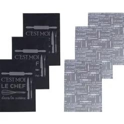 Becquet Torchons tissés jacquard