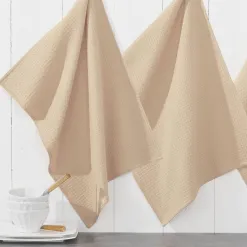Becquet Torchons unis nid-d'abeilles - Lot de 3 ou de 6< Idées Cuisine|Idées Cuisine