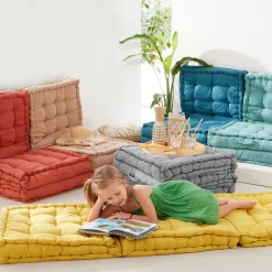 Becquet Triple coussin matelas< Décoration Textile Unie|Pouf, Matelas, Futon