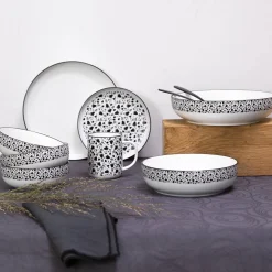 Becquet Vaisselle blanche et noire< Décoration|Art De La Table