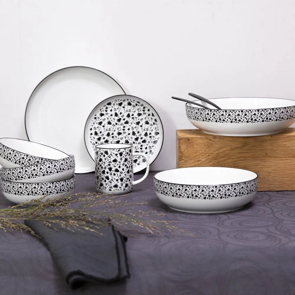 Becquet Vaisselle blanche et noire< Décoration|Art De La Table