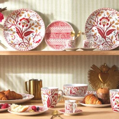 Becquet Vaisselle mix and match motifs fleurs et bandana< Décoration|Art De La Table