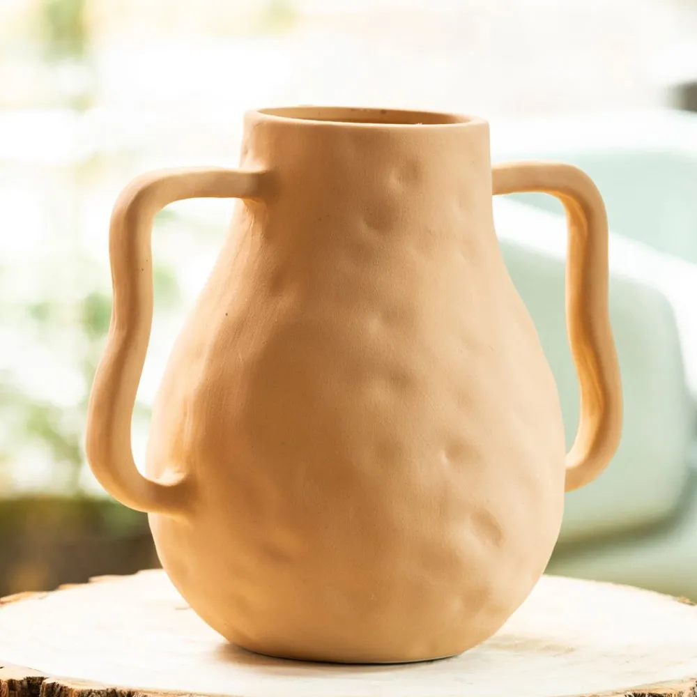 Becquet Vase décoratif en terre cuite< Vase, Cache-Pot|Décoration