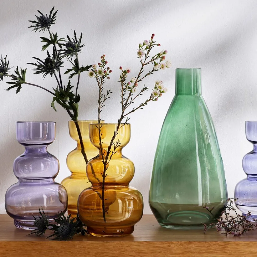 Becquet Vase en verre coloré< Vase, Cache-Pot|Décoration