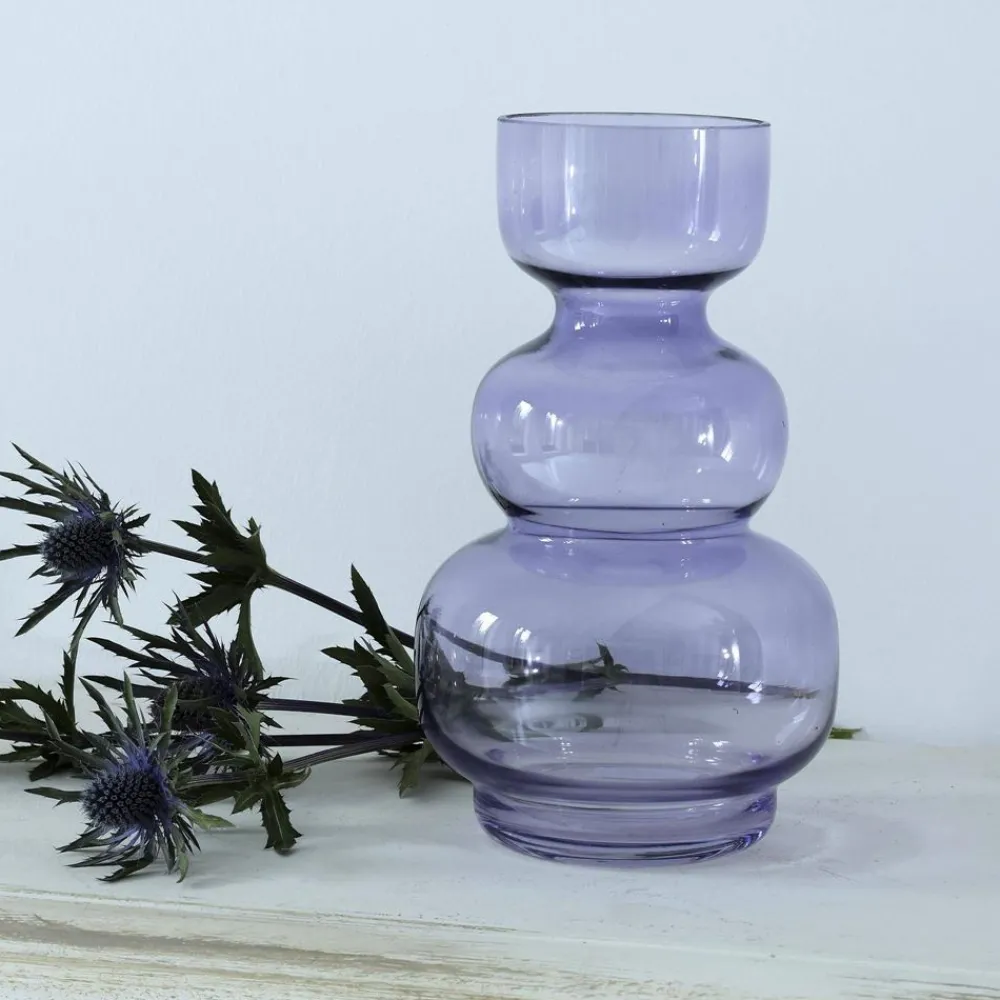 Becquet Vase en verre coloré< Vase, Cache-Pot|Décoration