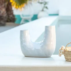 Becquet Vase forme graphique 