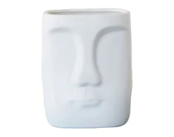 Becquet Vases visages< Vase, Cache-Pot|Décoration