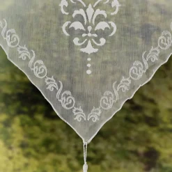 Becquet Voilage en pointe brodé< Voilage En Pointe, Voilage Droit, Brise-Bise, Store|Rideau Et Déco Textile