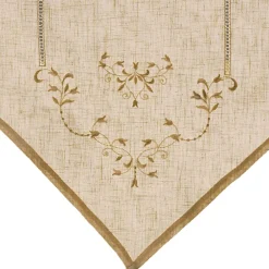 Becquet Voilage en pointe brodé et jour échelle< Voilage En Pointe, Voilage Droit, Brise-Bise, Store|Les Matières