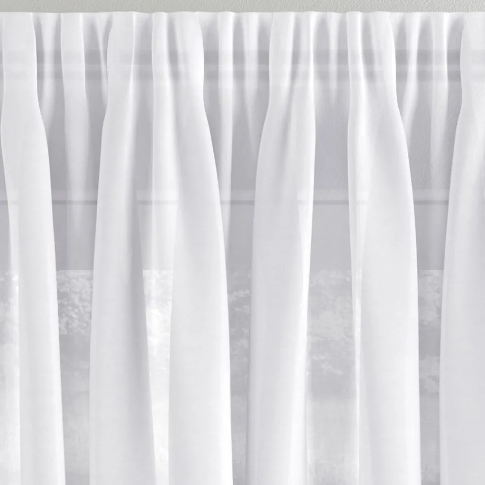 Becquet Voilage en étamine base fantaisie< Rideau Et Déco Textile|Voilage, Panneau