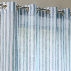 Becquet Voilage rayures chinées< Rideau Et Déco Textile|Voilage, Panneau