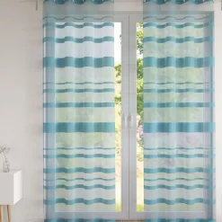 Becquet Voilage rayures satinées< Rideau Et Déco Textile|Décoration Textile Unie