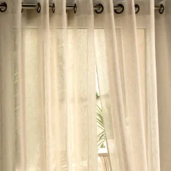 Becquet Voilage étamine fils upcyclés< Rideau Et Déco Textile|Voilage, Panneau