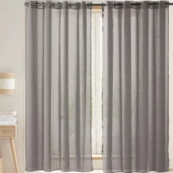 Becquet Voilage étamine flammée< Rideau Et Déco Textile|Décoration Textile Unie