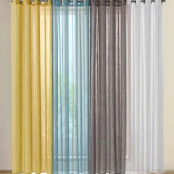 Becquet Voilage étamine flammée< Rideau Et Déco Textile|Décoration Textile Unie
