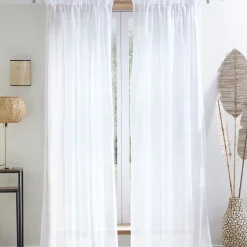 Becquet Voilage étamine galon fronceur< Rideau Et Déco Textile|Décoration Textile Unie