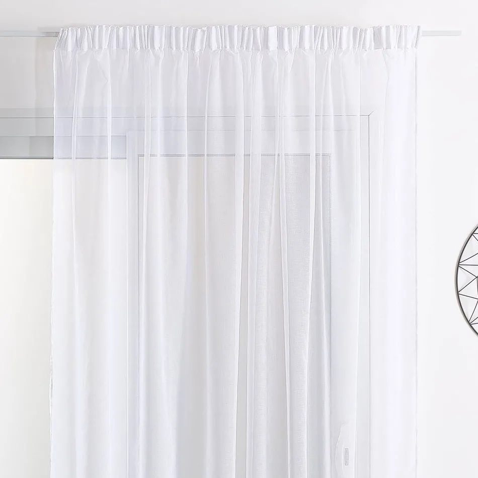 Becquet Voilage étamine galon fronceur< Rideau Et Déco Textile|Décoration Textile Unie