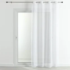 Becquet Voilage étamine œillets< Rideau Et Déco Textile|Décoration Textile Unie