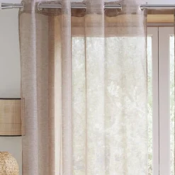 Becquet Voilage étamine œillets< Rideau Et Déco Textile|Décoration Textile Unie