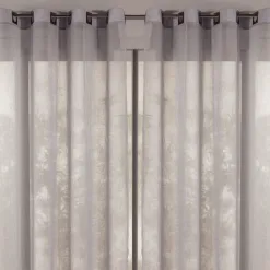 Becquet Voilage étamine œillets carrés< Rideau Et Déco Textile|Voilage, Panneau
