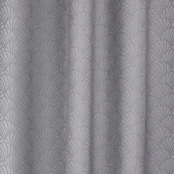 Becquet Voilage étamine motif jacquard éventail< Rideau Et Déco Textile|Voilage, Panneau