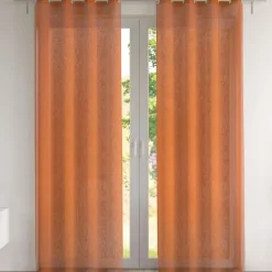 Becquet Voilage tissage rustique< Rideau Et Déco Textile|Décoration Textile Unie