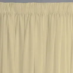 Becquet Voilage uni en étamine finition galon fronceur< Rideau Et Déco Textile|Voilage, Panneau