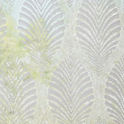 Becquet Voilages droits motif feuilles de palme - La paire< Voilage En Pointe, Voilage Droit, Brise-Bise, Store|Rideau Et Déco Textile