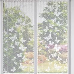 Becquet Voilages droits papillons - La paire< Rideau Et Déco Textile|Voilage En Pointe, Voilage Droit, Brise-Bise, Store